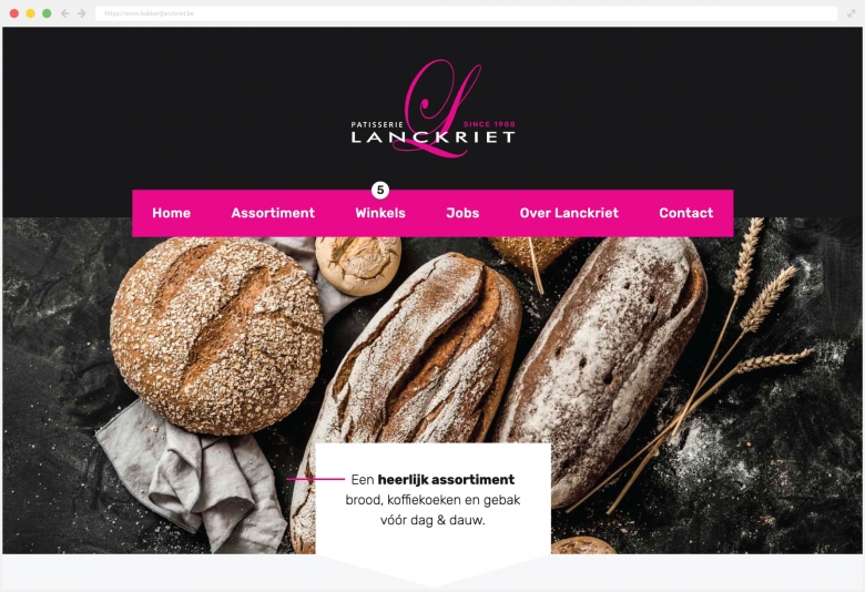 Bakkerij Lanckriet screenshot